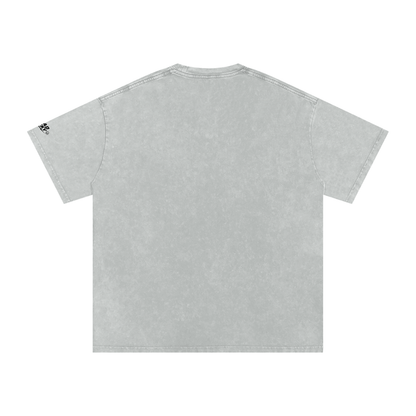 Capricorn Snow Washed Oversized Cotton T-Shirt