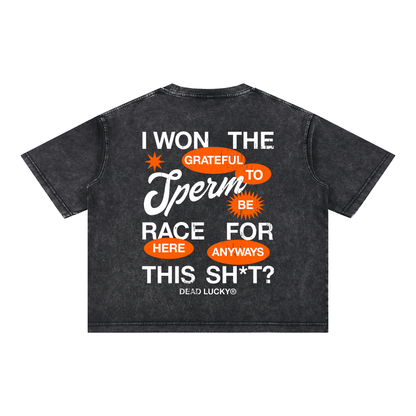 The Grateful Anyways Tee |  Boxy Cotton T-Shirt