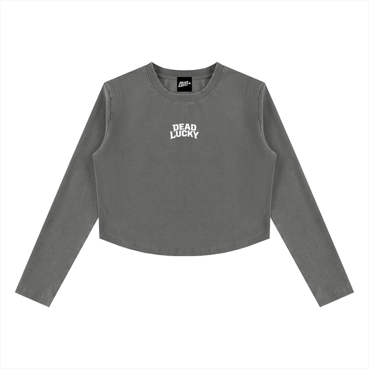 Dead Lucky Women's Vintage Wash Slim T-Shirt