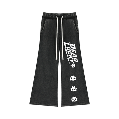 Women’s Mineral Wash Flared Leg Sweatpants