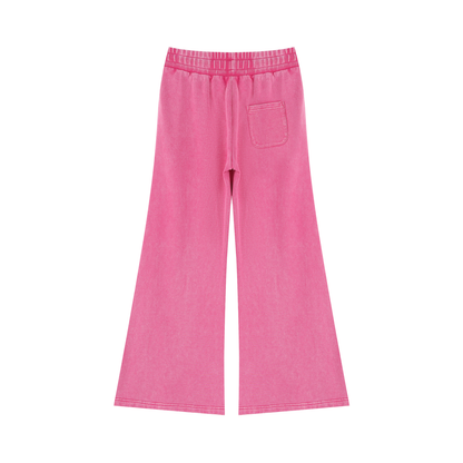 Women’s Mineral Wash Flared Leg Sweatpants