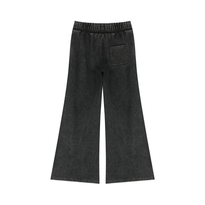 Women’s Mineral Wash Flared Leg Sweatpants