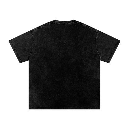Pick Your Poison | Snow Washed Oversized Cotton T-Shirt